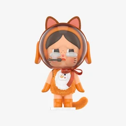 Space Cat Figurine-Orange