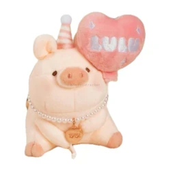 Pink Balloon Plush Pendant