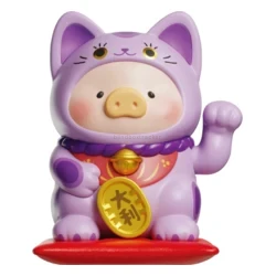 Purple Lucky Cat