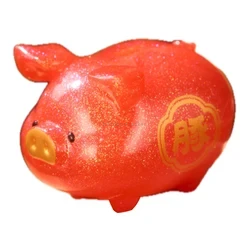 Red Glitter Piggy (Hidden)