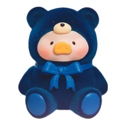 Blue Flocked