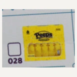 Mini Brands Series 4 #028 — Peeps Yellow Chicks