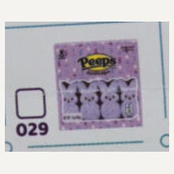 Mini Brands Series 4 #029 — Peeps Purple unnies