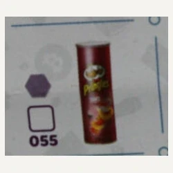 Mini Brands Series 4 #055 — Pringles BBQ