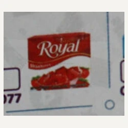 Mini Brands Series 4 #077 — Royal Gelatin - Strawberry