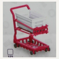 Mini Brands Series 4 #121 — Shopping Cart