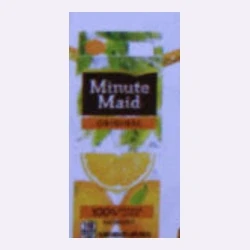 Mini Brands Series 5 #011 — Minute Maid Orange Juice Metallic