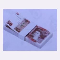 Mini Brands Series 5 #087 — 50 British Pound Bill