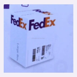 Mini Brands Series 5 #098 — Square FedEx Box
