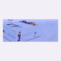 Mini Brands Series 5 #099 — Rectangle FedEx Box (Mini Minis Inside)