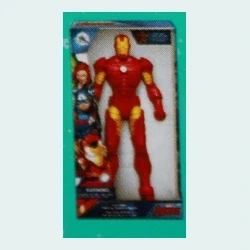 #030 Red Armored Action Figure in Marvel Package