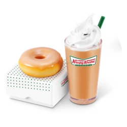 Original Glazed Doughnut & Iced Coffee