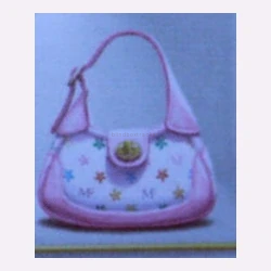 #006 Pink Floral Handbag
