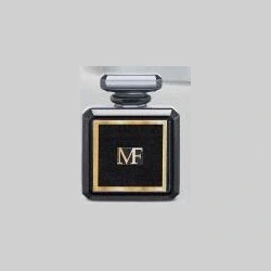 Black square MF perfume bottle