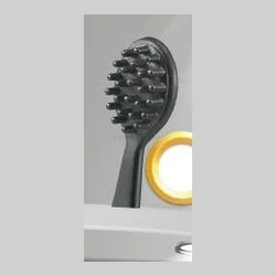 Black hairbrush