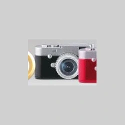 Silver miniature camera