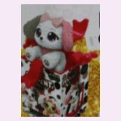 #004 Plush Figure on Snack Cup Frozen Moment