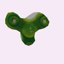 #012 Green Fidget Spinner