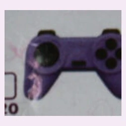 #020 Purple Game Controller