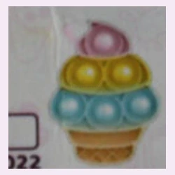 #022 Unicorn Ice-Cream Pop-It Toy
