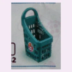 #082 Green Mini Shopping Basket