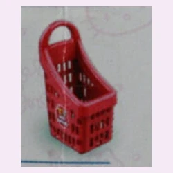 #083 Red Mini Shopping Basket