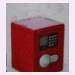 #085 Red Combination Safe