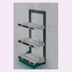 #088 White Mini Toy Display Shelf