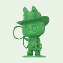 Vintage Plastic Cowboy
