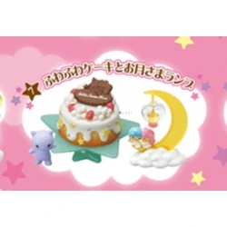 Fluffy Cake and Moon Lamp