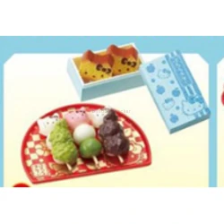 Three Kinds of Dango and Castella