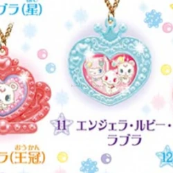 Angela, Ruby & Labra Heart Necklace