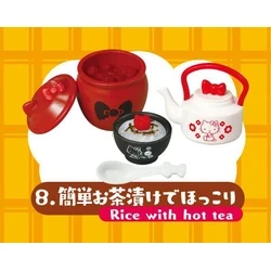 Rice with Hot Tea