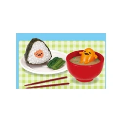 Cod Roe Mayo Rice Ball and Miso Soup