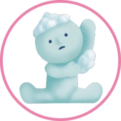 Little Smiski Washing