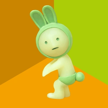 Smiski Costume Bunny