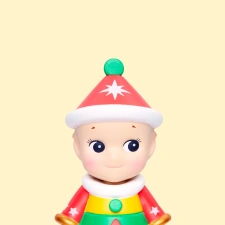 Wood Doll Santa