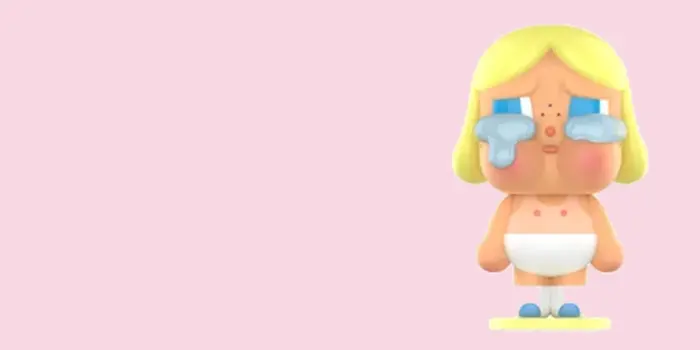 CRYBABY collection figure.